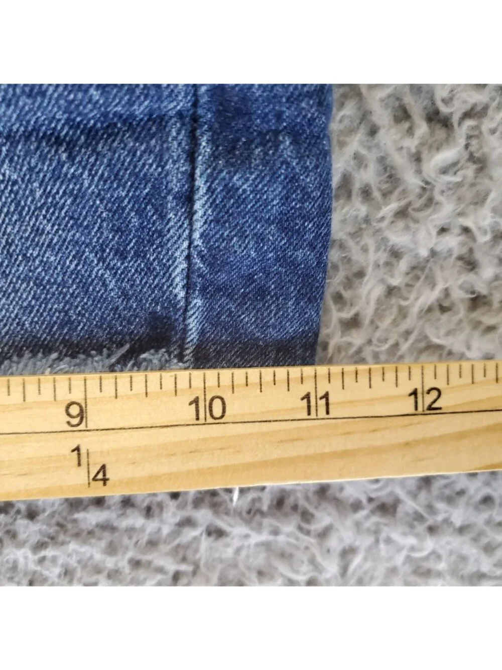 Levis Shorts Womens 31 Blue 501 High-Rise Cutoff Distressed Denim Jorts